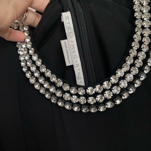 Like new STELLA MCCARTNEY Crystal-Embellished Belted Crepe Mini Dress $2,665 36 - Picture 8 of 13